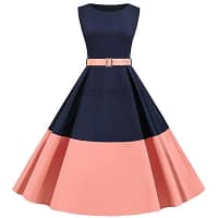 Buckle Back to 50-th Bright Color Party Dress BUCKLE DRESSES color: 1419-001|1419-002|1419-003|1419-004|pettiskirt black|pettiskirt red|pettiskirt white