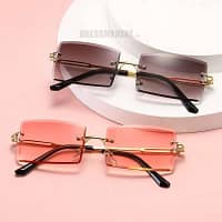 Retro Frameless Gradient Sunglasses GIFTS af7ef0993b8f1511543b19: C1|C2|C3|C4|C5|C6|C7|C8|C9