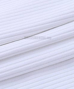 Long Sleeve Zip Up Meshed Sleeves Half Turtleneck Patchwork Dress Meshed Sleeves Half Turtleneck Patchwork Dress LONG SLEEVE ZIP UP DRESSES color: White