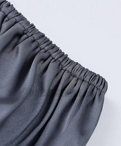 Satin Tulip Hem Mini Dress Long Puff Sleeves SATIN TULIP HEM MINI DRESSES color: Black|Gray|Pink|Red