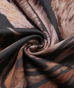 Sexy Summer Bodycon Jaguar Print Sleeveless Maxi dress SEXY SUMMER DRESSESES color: Khaki