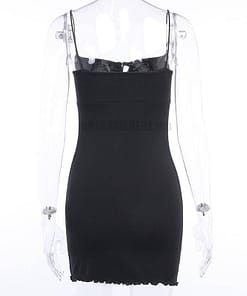 Spaghetti Strap Summer Cotton Mini Dress SPAGHETTI STRAP SUMMER DRESSESES color: apricot|Black