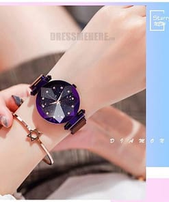 Starry Sky Clock Luxury Fashion Diamond Quartz Wrist Watches GIFTS color: Black|Black1|Blue|Blue1|Brown|Brown1|Gold|Gold1|Purple|Purple1|Red|Red1
