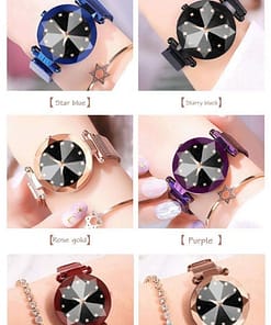 Starry Sky Clock Luxury Fashion Diamond Quartz Wrist Watches GIFTS color: Black|Black1|Blue|Blue1|Brown|Brown1|Gold|Gold1|Purple|Purple1|Red|Red1