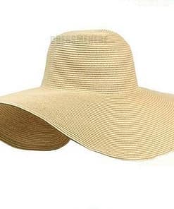 Summer oversized hat ACCESSORIES color: Beige|Black|Khaki|Rose|White