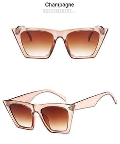 Cat Eye Square Women Designer Luxury Sunglasses GIFTS af7ef0993b8f1511543b19: Black Gray|Blue|Champagne|Leopard|Red|White