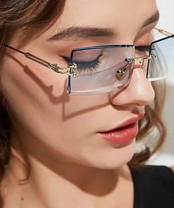 Retro Frameless Gradient Sunglasses GIFTS af7ef0993b8f1511543b19: C1|C2|C3|C4|C5|C6|C7|C8|C9