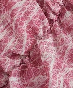 snakeskin print ruffle dress lantern sleeve v neck sexy dresses spring autumn sukienka letnia za 2020 women vestido de mujer NEON COLOR DRESSES color: Blue|Brown|Pink