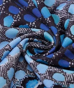 Chicology 2021 Women Summer Dress Snake Tie Dye 3D Print Sleeveless Midi Round Neck Y2K Bodycon Elegant Dresses BLUE SNAKESKIN DRESSES color: Blue