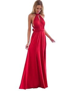 Sexy Women Multiway Wrap Convertible Boho Maxi Club Red Dress Bandage Long Dress Party Bridesmaids Infinity Robe Longue Femme PLUNGE MAXI DRESSES color: Army green|Bean paste|Beige|Black|Blue gray|Brown|Burgundy|celadon|Champagne|champagne 2hao|Deep purple|dusty pink|Flower gray|Grape purple|Grass green|Gray|Green|Khaki|Light blue|Mei red|Mint green|Navy Blue|Pink|Purple|Purple blue|Red|sapphire|Water is blue|Yellow