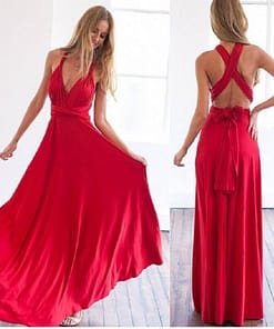 Sexy Women Multiway Wrap Convertible Boho Maxi Club Red Dress Bandage Long Dress Party Bridesmaids Infinity Robe Longue Femme PLUNGE MAXI DRESSES color: Army green|Bean paste|Beige|Black|Blue gray|Brown|Burgundy|celadon|Champagne|champagne 2hao|Deep purple|dusty pink|Flower gray|Grape purple|Grass green|Gray|Green|Khaki|Light blue|Mei red|Mint green|Navy Blue|Pink|Purple|Purple blue|Red|sapphire|Water is blue|Yellow