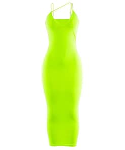 Women Ladies Solid Sexy Skinny Slim Bodycon Sleeveless Hollow Out Summer Clubwear Party Long Maxi Dress NEON GREEN DRESSES color: As Show|As Show|As Show|As Show|Black|Burgundy|Green|Leopard|Navy Blue|Orange|Pink|Purple|Serpentine