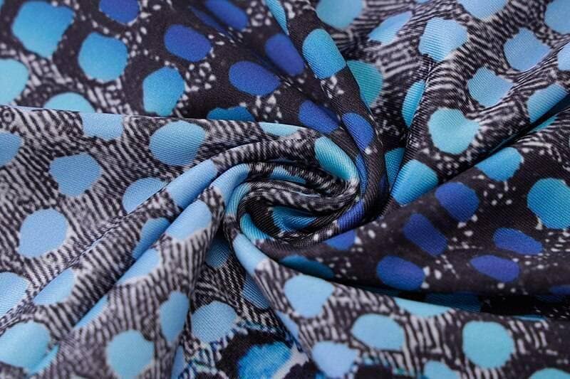 Chicology 2021 Women Summer Dress Snake Tie Dye 3D Print Sleeveless Midi Round Neck Y2K Bodycon Elegant Dresses BLUE SNAKESKIN DRESSES color: Blue
