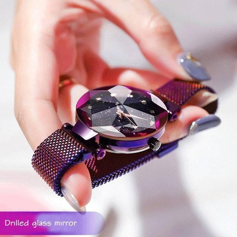 Starry Sky Clock Luxury Fashion Diamond Quartz Wrist Watches GIFTS color: Black|Black1|Blue|Blue1|Brown|Brown1|Gold|Gold1|Purple|Purple1|Red|Red1