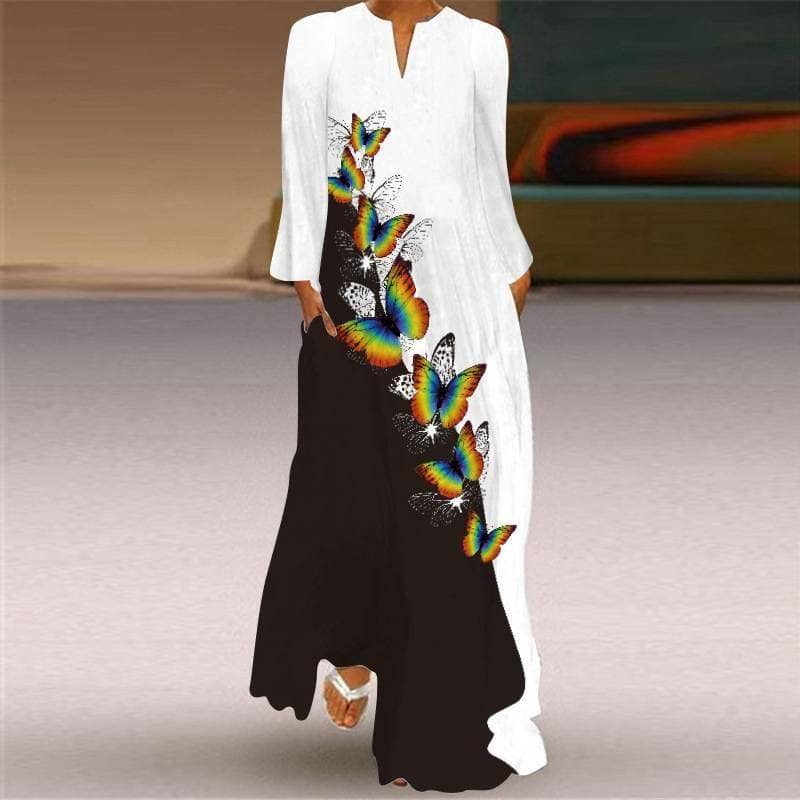 New Printed Long Autumn Pocket Sexy V-neck Long Sleeve Dresses for Women Party Bohemian Butterfly flower Vintage Dress Plus Size PLUS SIZE BOHO MAXI DRESSES color: VLCXCQ-1|VLCXCQ-10|VLCXCQ-11|VLCXCQ-12|VLCXCQ-13|VLCXCQ-14|VLCXCQ-15|VLCXCQ-16|VLCXCQ-17|VLCXCQ-18|VLCXCQ-19|VLCXCQ-2|VLCXCQ-20|VLCXCQ-21|VLCXCQ-29|VLCXCQ-3|VLCXCQ-30|VLCXCQ-31|VLCXCQ-32|VLCXCQ-33|VLCXCQ-4|VLCXCQ-42|VLCXCQ-43|VLCXCQ-44|VLCXCQ-45|VLCXCQ-49|VLCXCQ-5|VLCXCQ-6|VLCXCQ-7|VLCXCQ-8|VLCXCQ-9