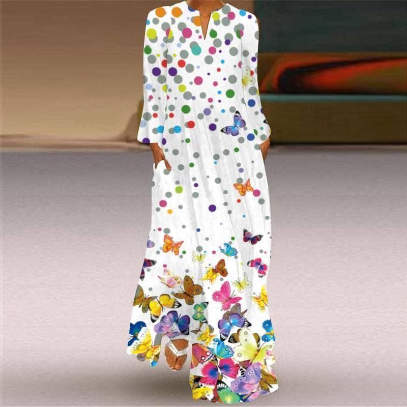 New Printed Long Autumn Pocket Sexy V-neck Long Sleeve Dresses for Women Party Bohemian Butterfly flower Vintage Dress Plus Size PLUS SIZE BOHO MAXI DRESSES color: VLCXCQ-1|VLCXCQ-10|VLCXCQ-11|VLCXCQ-12|VLCXCQ-13|VLCXCQ-14|VLCXCQ-15|VLCXCQ-16|VLCXCQ-17|VLCXCQ-18|VLCXCQ-19|VLCXCQ-2|VLCXCQ-20|VLCXCQ-21|VLCXCQ-29|VLCXCQ-3|VLCXCQ-30|VLCXCQ-31|VLCXCQ-32|VLCXCQ-33|VLCXCQ-4|VLCXCQ-42|VLCXCQ-43|VLCXCQ-44|VLCXCQ-45|VLCXCQ-49|VLCXCQ-5|VLCXCQ-6|VLCXCQ-7|VLCXCQ-8|VLCXCQ-9