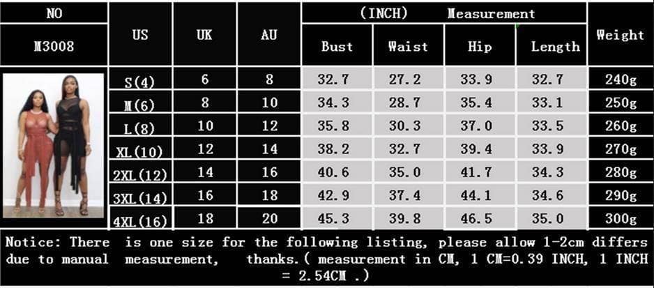 size chart Ribbons Mesh See Through Bodycon Party Dresses Summer Women Sexy Clubwear Mini Dress Solid Sleeveless